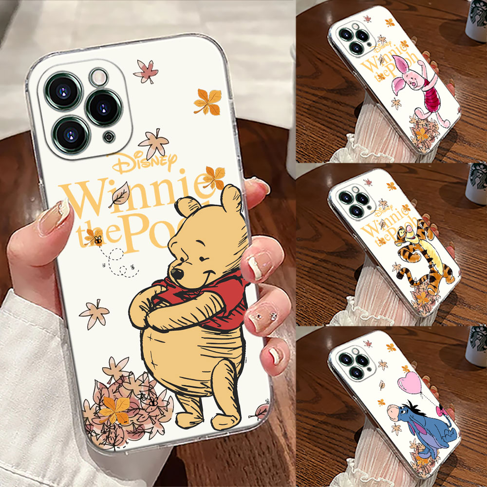 Phone Cases For Iphone 13 - Disney Winnie The Pooh Transparent Phone