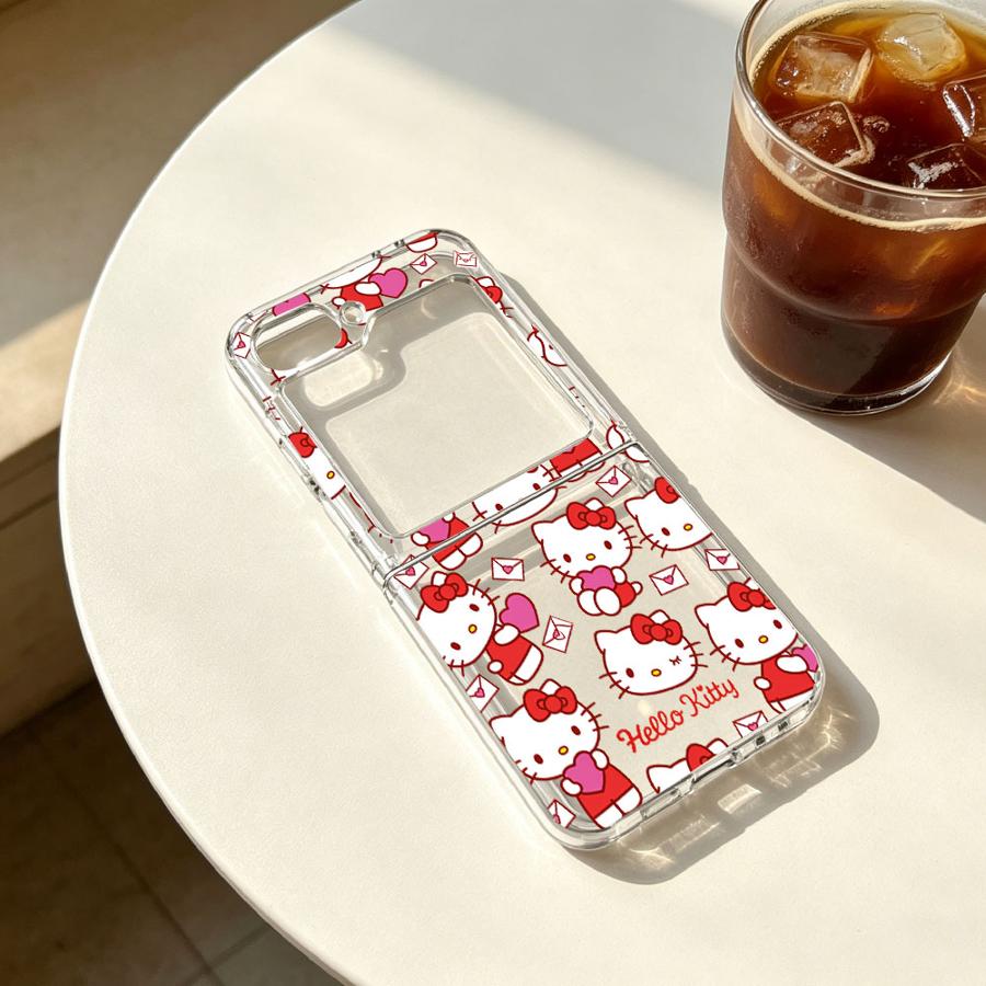 Phone Cases Z Flip 5 - Sanrio Hello Kitty Phone Cover Case