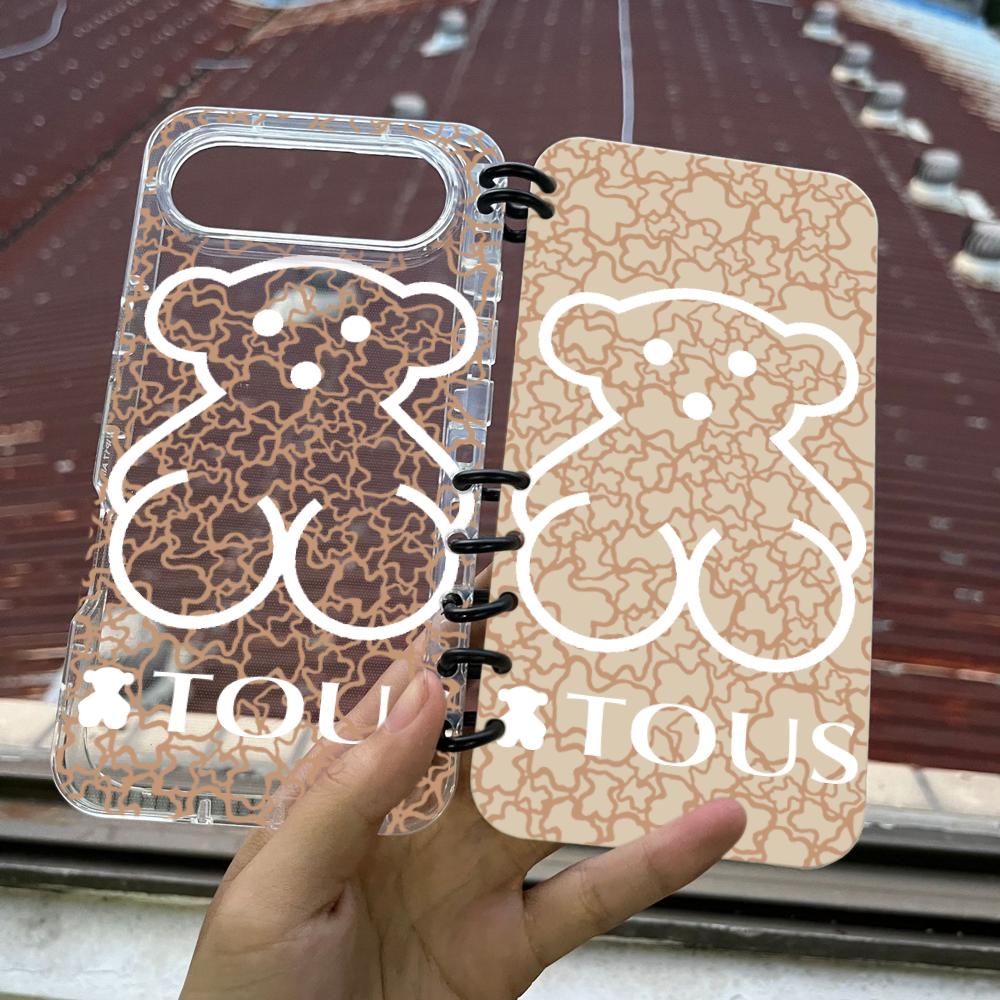 Phone Cases For Iphone 13 - Cartoon cute T-Touses Phone Case Flip-top