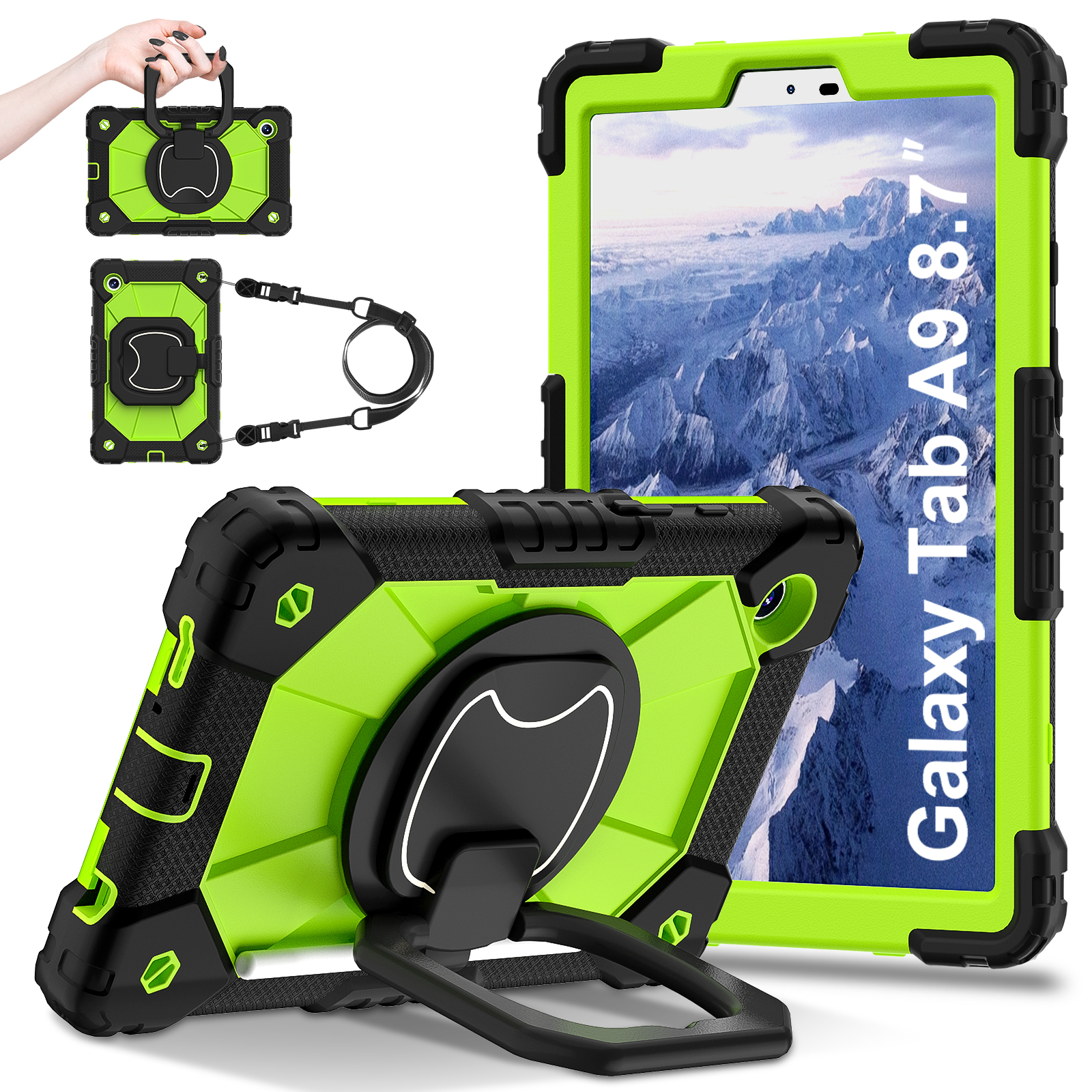 Phone Cases Heavy Duty - Rotating Heavy Duty Case For Samsung