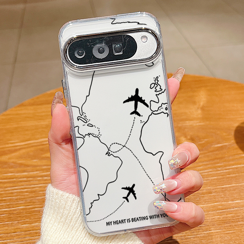 Airplane Line Pattern TPU Phon - Phone Cases Pixel 10 recensie en prijs