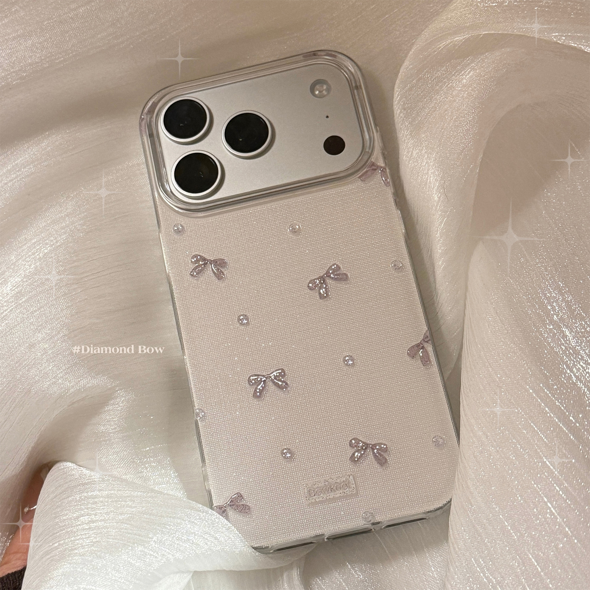 Korean 3D Bowknot Glitter Phon - Phone Cases Arc recensie en prijs