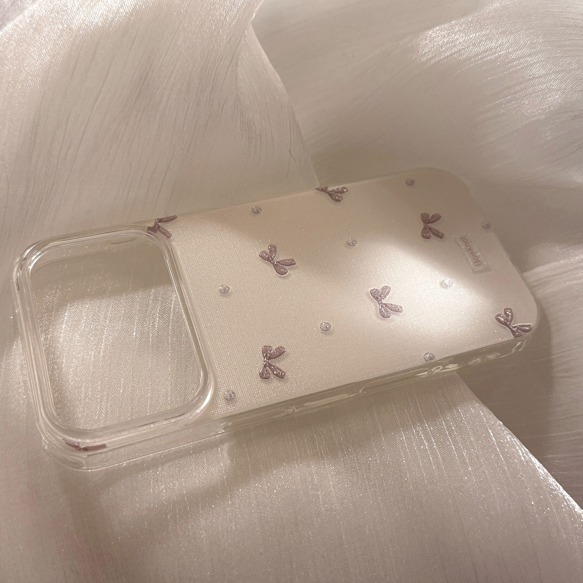 Korean 3D Bowknot Glitter Phon - Phone Cases Arc recensie en prijs
