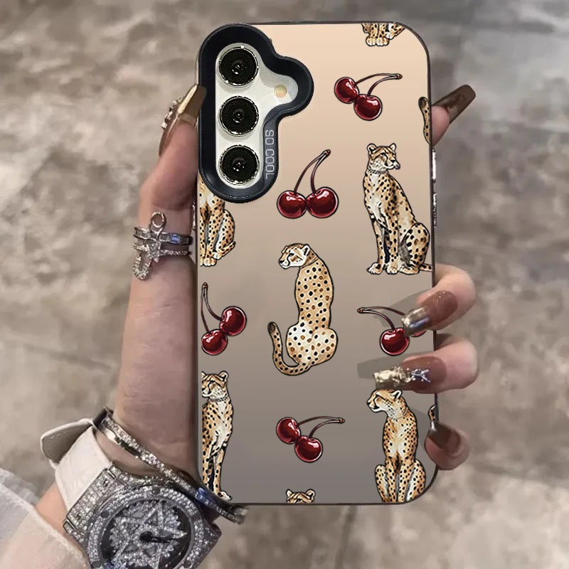 Cherry Leopard Design Laser Ph - Phone Cases Designer recensie en prijs