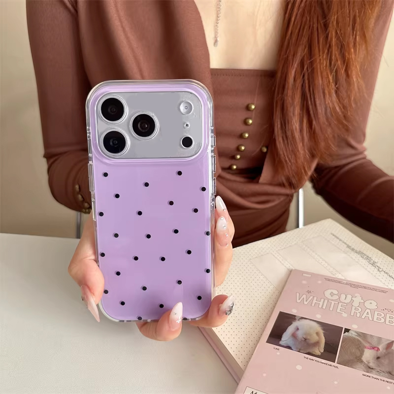 Korean Ins Girl Simple Purple  - Phone Cases Girls recensie en prijs