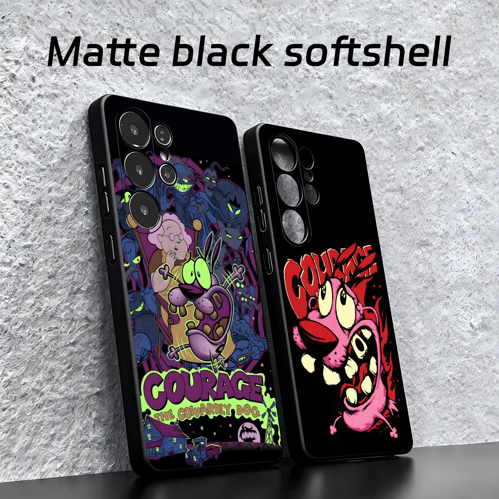 Courage the C-Cowardly D-DogS  - Phone Cases Black recensie en prijs