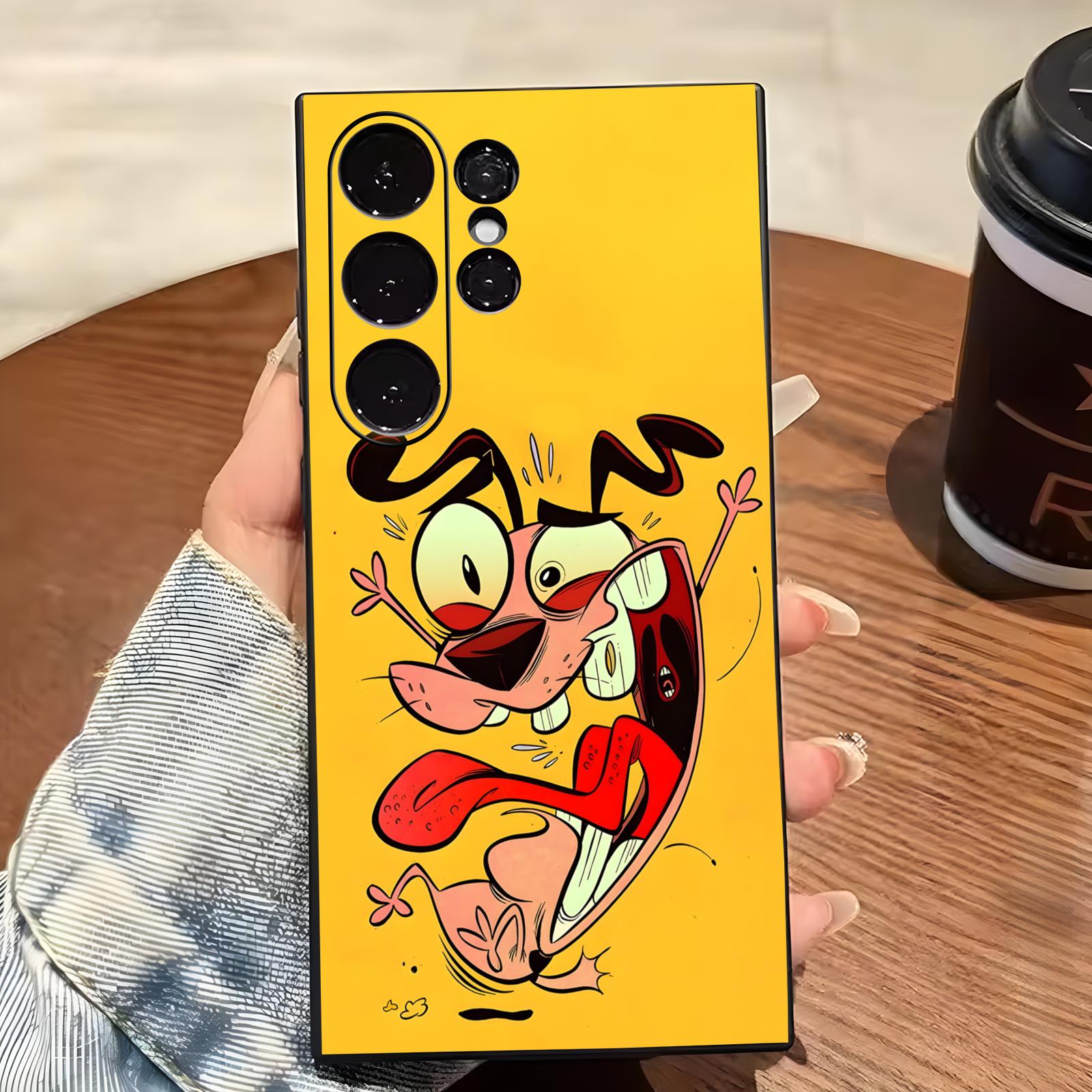 Courage the C-Cowardly D-DogS  - Phone Cases Black recensie en prijs