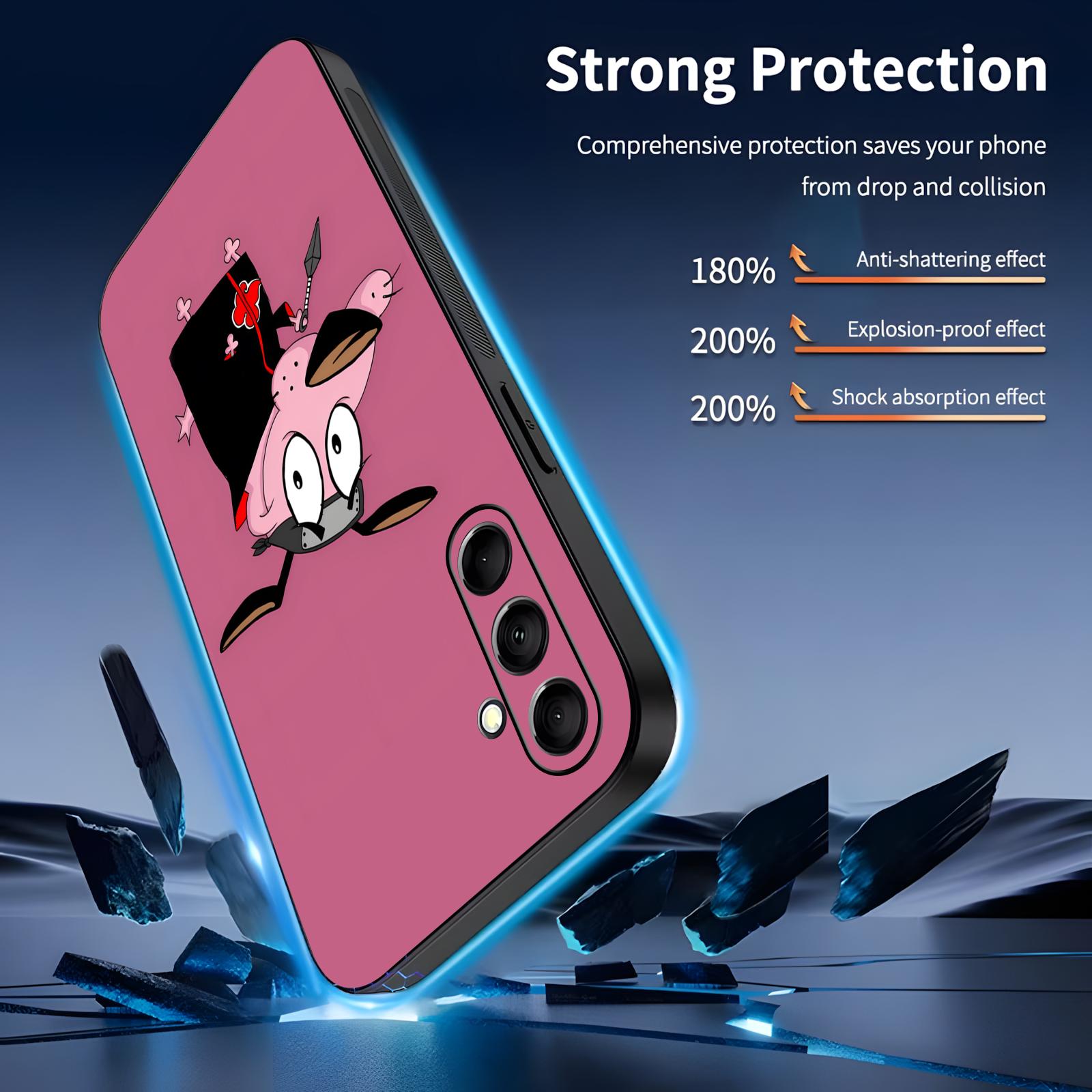 Courage the C-Cowardly D-DogS  - Phone Cases Black recensie en prijs