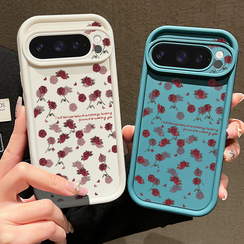 Rose Flowers Patterned Soft TP - Phone Cases Pixel 10 recensie en prijs