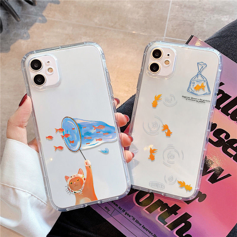 Lovely Fishes Clear Phone Case - Phone Cases For Iphone 13 recensie en prijs