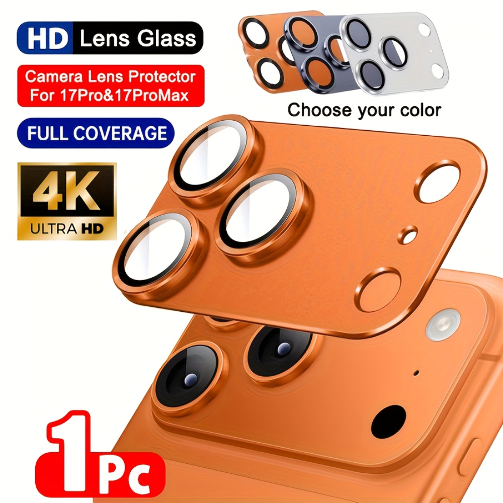 1Pcs Metal Tempered Glass Lens - Phone Cases Orange recensie en prijs