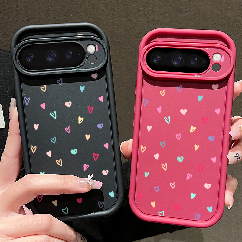 Colorful Little Hearts Soft Ca - Phone Cases Pixel 10 recensie en prijs