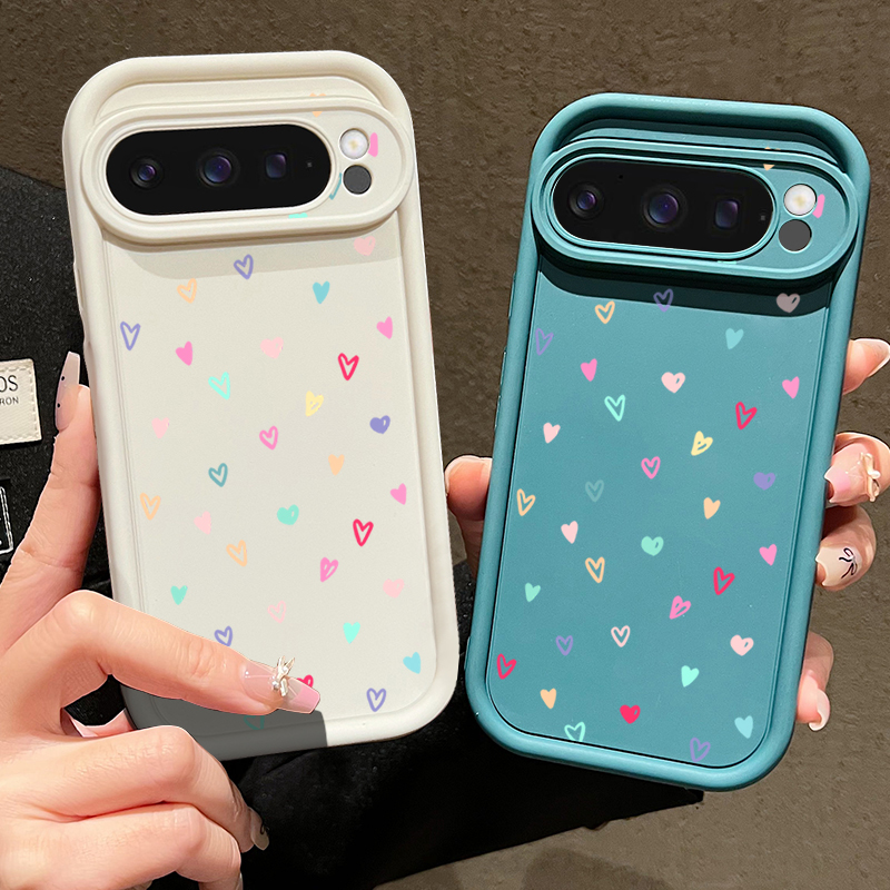 Colorful Little Hearts Soft Ca - Phone Cases Pixel 10 recensie en prijs