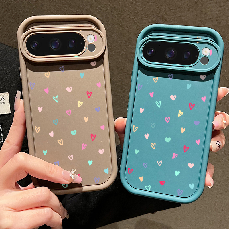 Colorful Little Hearts Soft Ca - Phone Cases Pixel 10 recensie en prijs