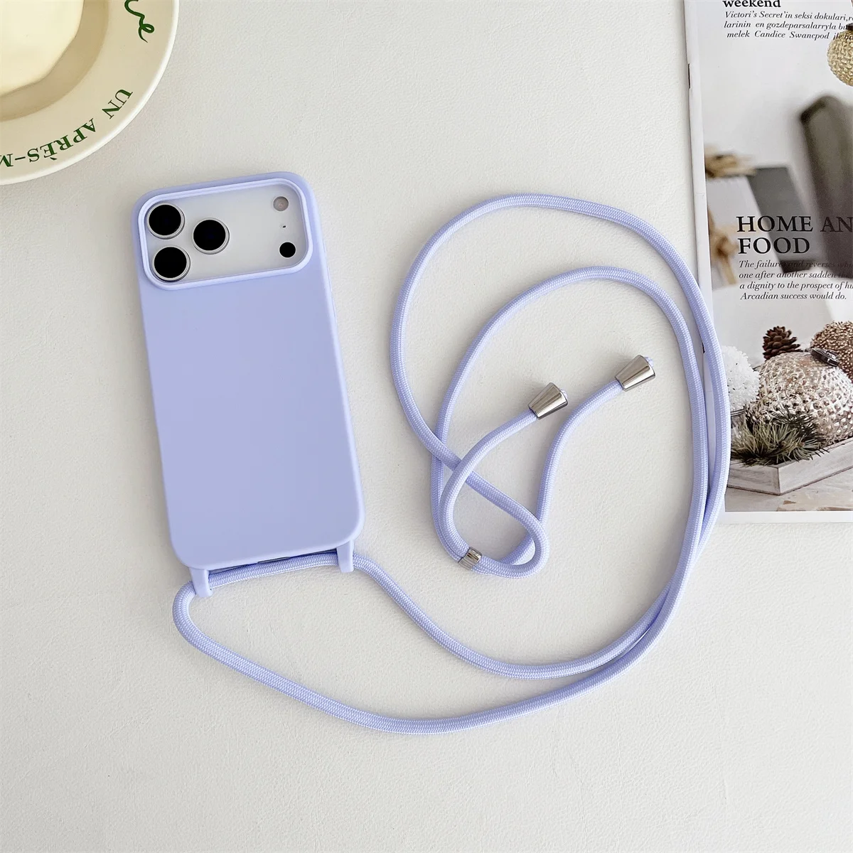 Crossbody Lanyard Liquid Silic - Silicone Liquid Case recensie en prijs