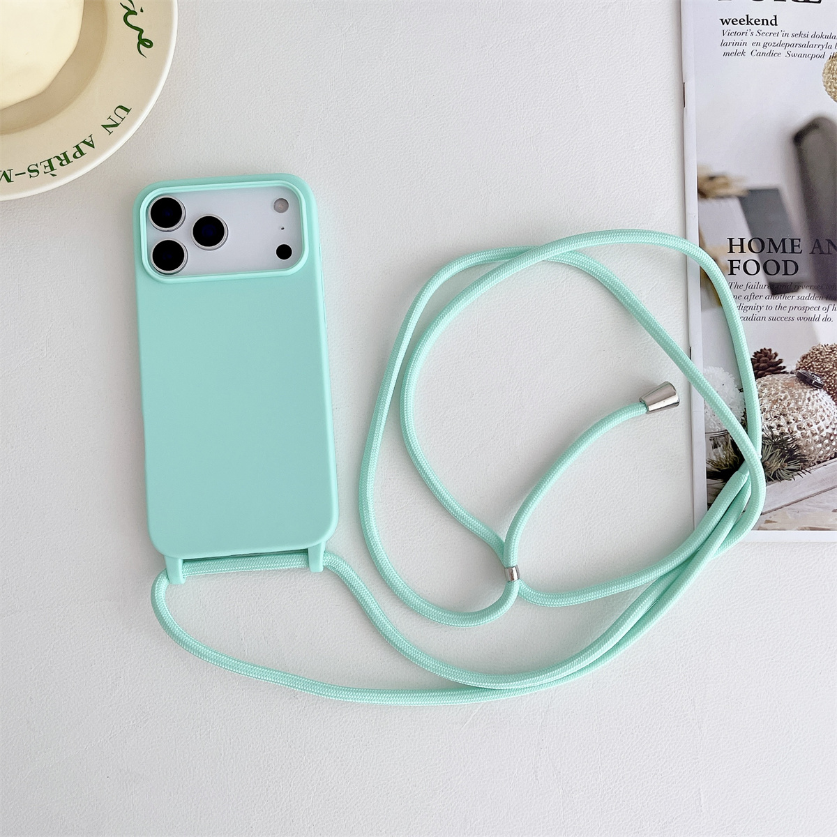 Crossbody Lanyard Liquid Silic - Silicone Liquid Case recensie en prijs