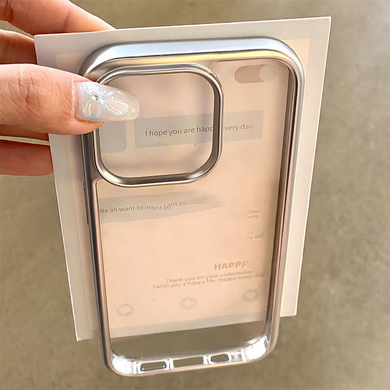 Solid Color Transparent Phone  - Phone Cases Best recensie en prijs