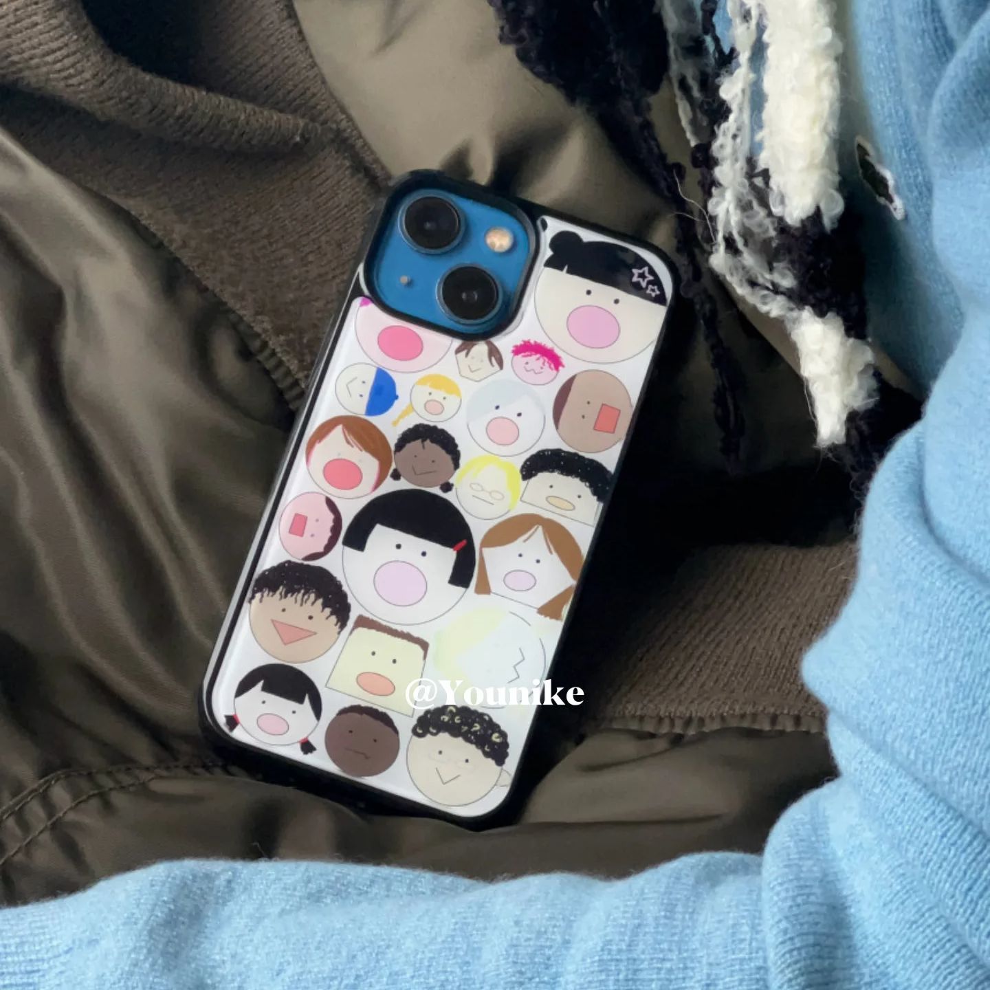 Cartoon Korean Ins Cute Big He - Phone Cases Kawaii recensie en prijs