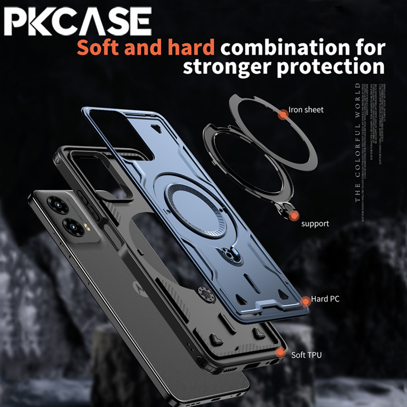 PKCASE Magnetic Wireless Charg - Phone Cases Moto G 2025 recensie en prijs