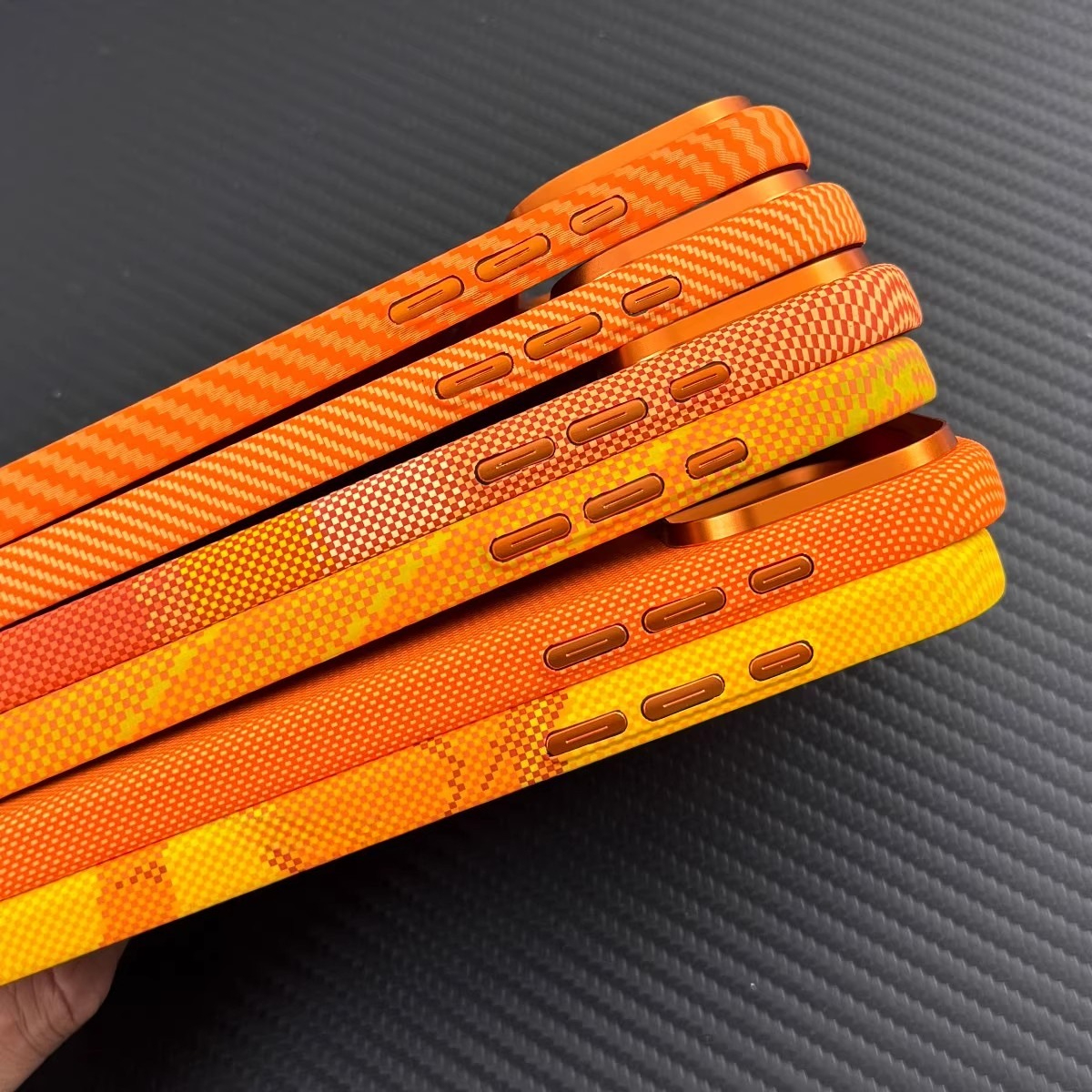 Vivid Orange Print Magnetic Ph - Phone Cases Orange recensie en prijs