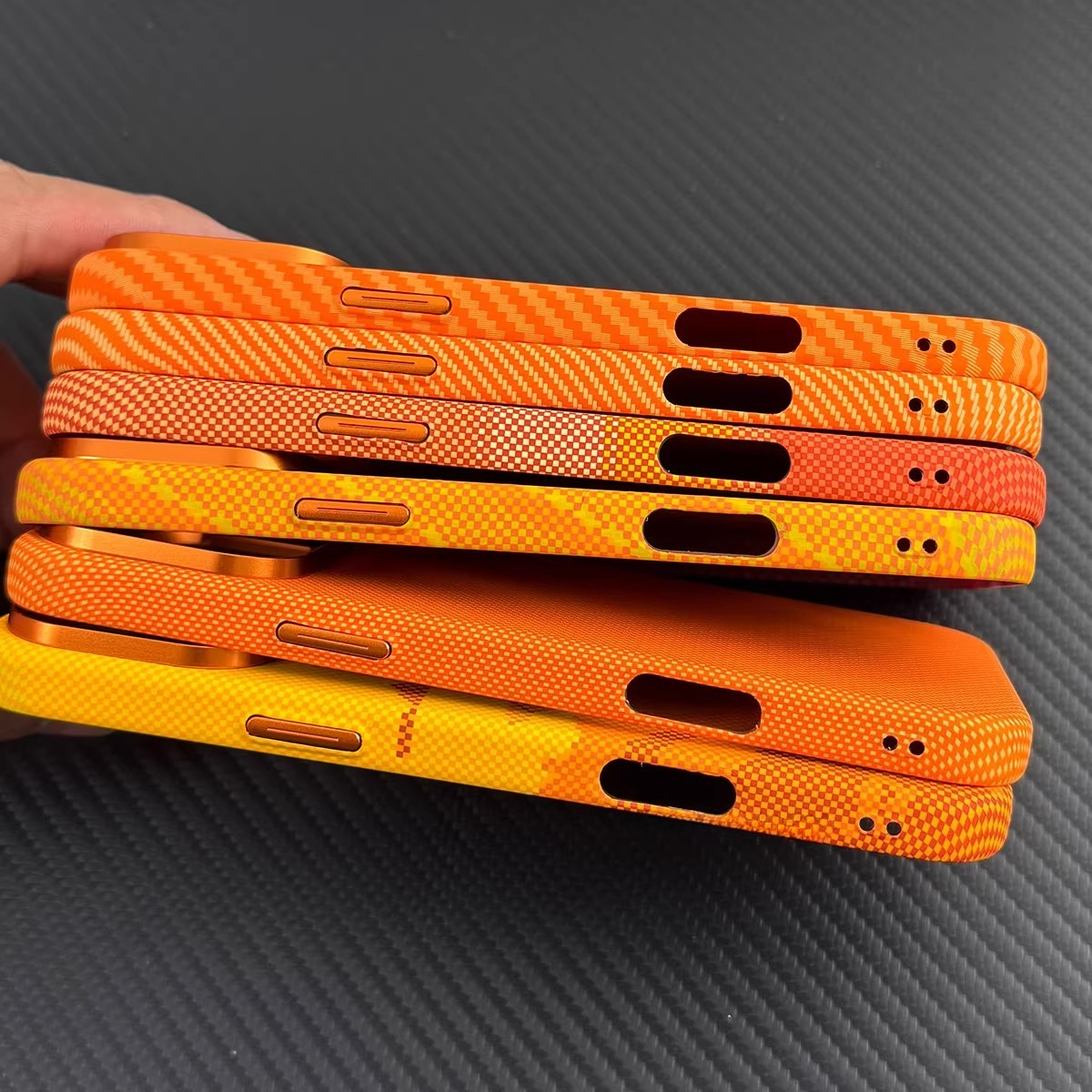 Vivid Orange Print Magnetic Ph - Phone Cases Orange recensie en prijs