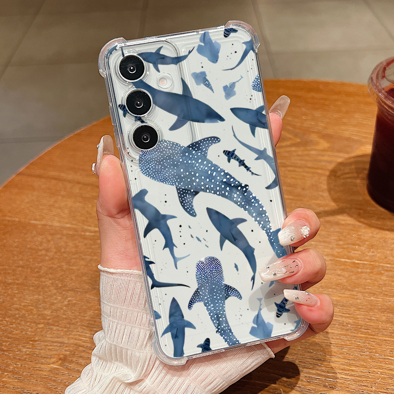 Whale Turtle Pattern Clear Pho - Phone Cases Galaxy S26 recensie en prijs