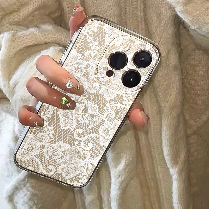 New Black White Lace Phone Cas - Phone Cases Black recensie en prijs