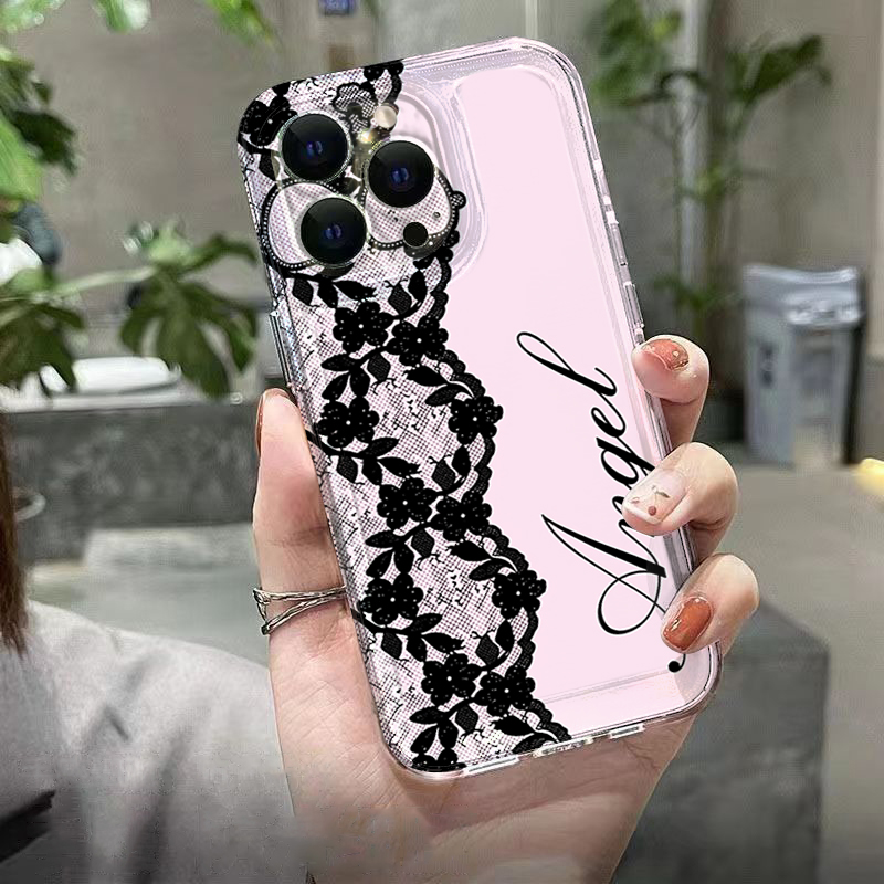 New Black White Lace Phone Cas - Phone Cases Black recensie en prijs