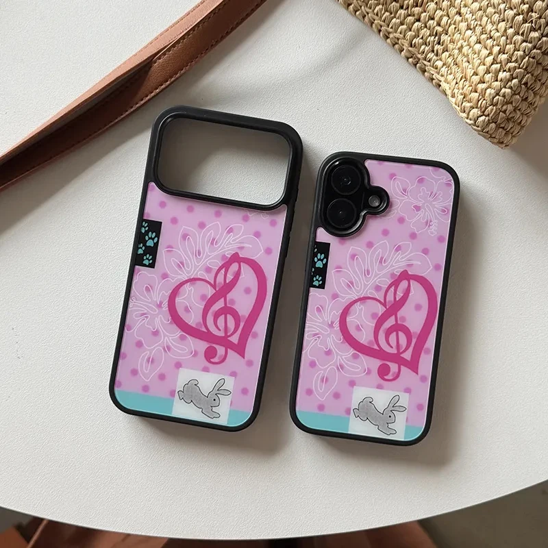 Fashion Cute Girl Pink Rabbit  - Phone Cases Girls recensie en prijs