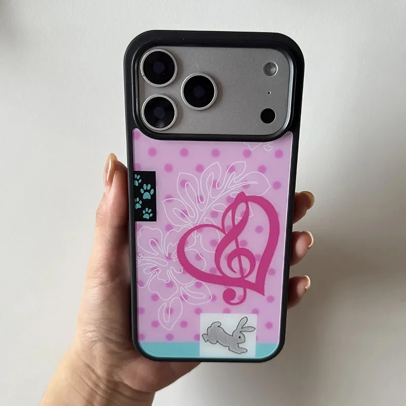 Fashion Cute Girl Pink Rabbit  - Phone Cases Girls recensie en prijs