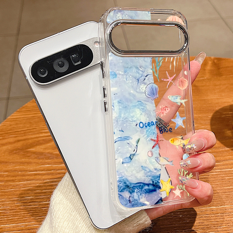 Ocean Shell Shark Patterned Ph - Phone Cases Pixel 10 recensie en prijs