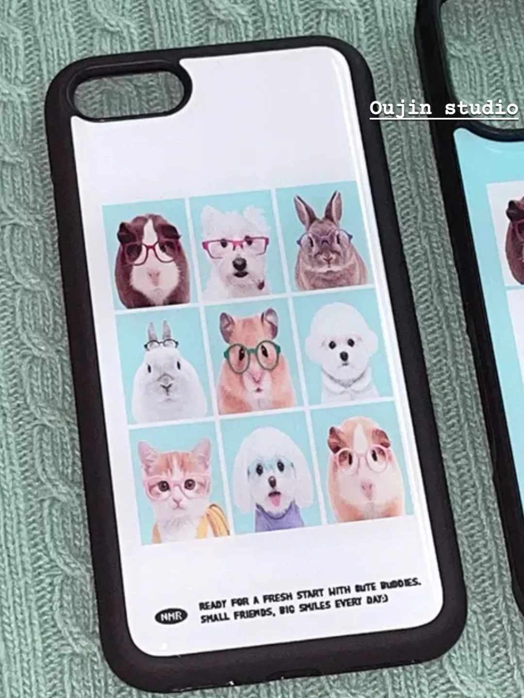 Korean Cute Animal Head Sticke - Phone Cases Kawaii recensie en prijs