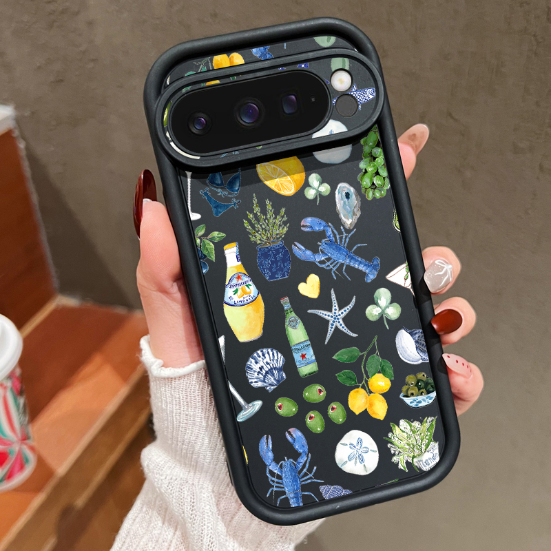 Ocean Whale Patterned TPU Phon - Phone Cases Pixel 10 recensie en prijs