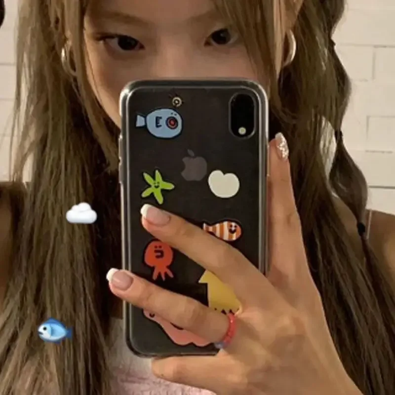 Ins Kawaii Ocean Creatures Cut - Phone Cases Kawaii recensie en prijs