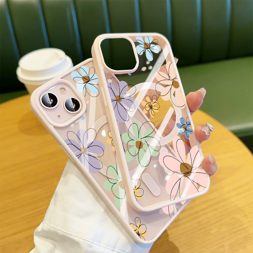 Blueberry Floral Clear Case  F - Phone Cases Durable recensie en prijs