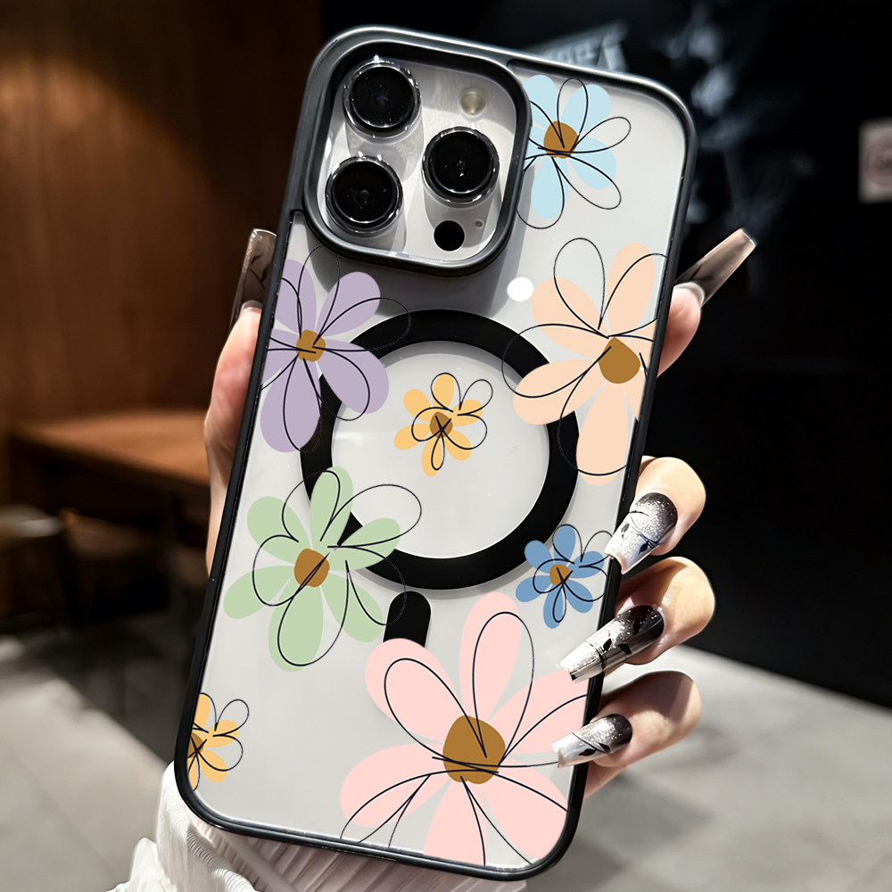 Blueberry Floral Clear Case  F - Phone Cases Durable recensie en prijs