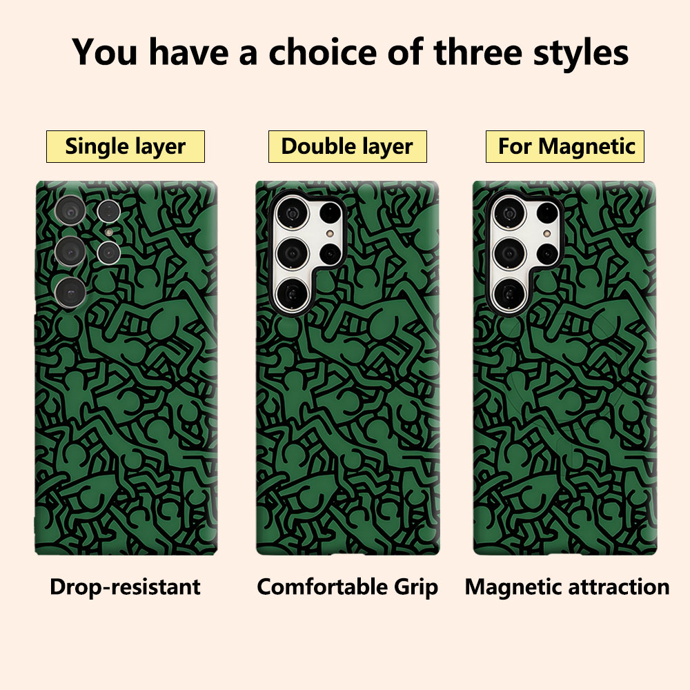 K-Keith-s H-Haring-s Inspired  - Phone Cases Galaxy S26 recensie en prijs