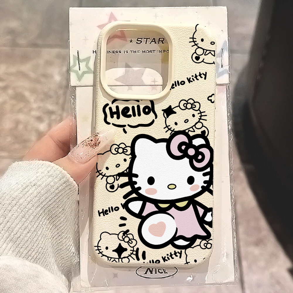 Cute Kawaii HelloKitty Sketch  - Phone Cases Kawaii recensie en prijs