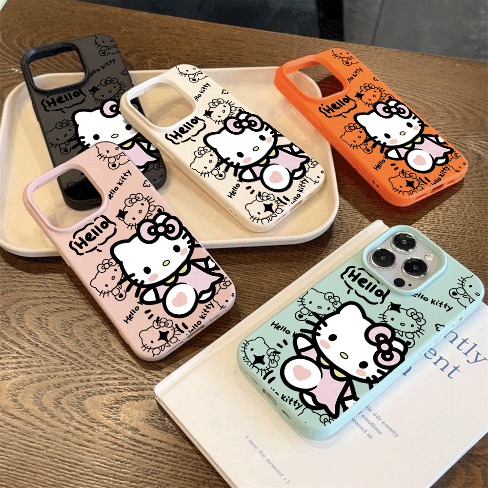 Cute Kawaii HelloKitty Sketch  - Phone Cases Kawaii recensie en prijs