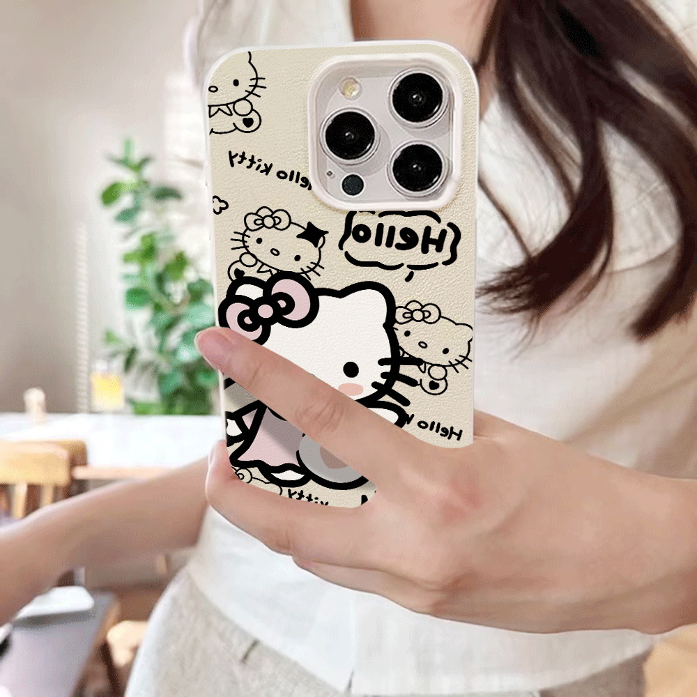 Cute Kawaii HelloKitty Sketch  - Phone Cases Kawaii recensie en prijs