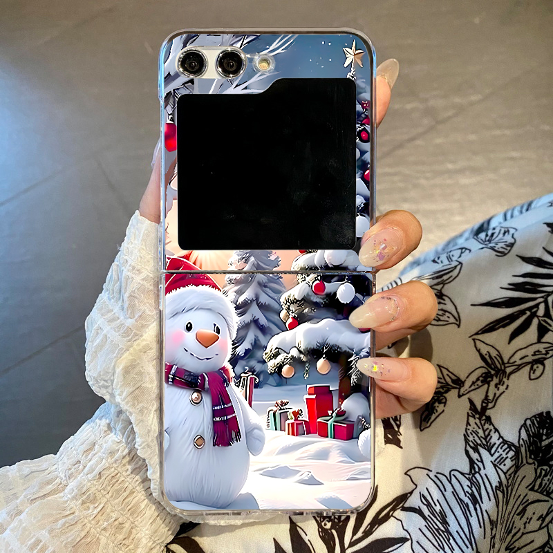 Christmas Snowman Elk Phone Ca - Phone Cases Z Flip 5 recensie en prijs