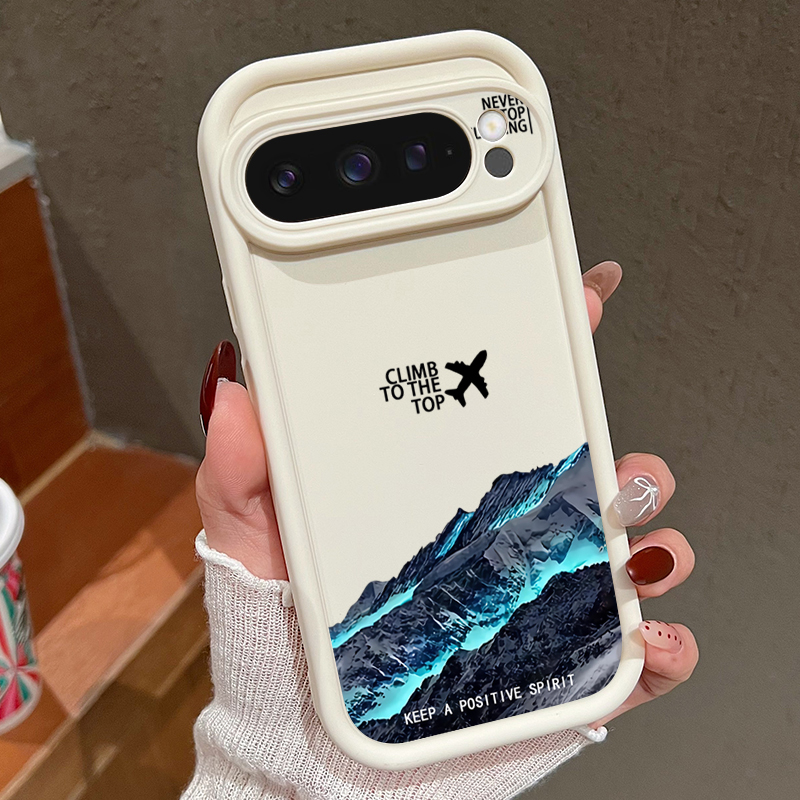 Airplane Snow Mountain Pattern - Phone Cases Pixel 10 recensie en prijs