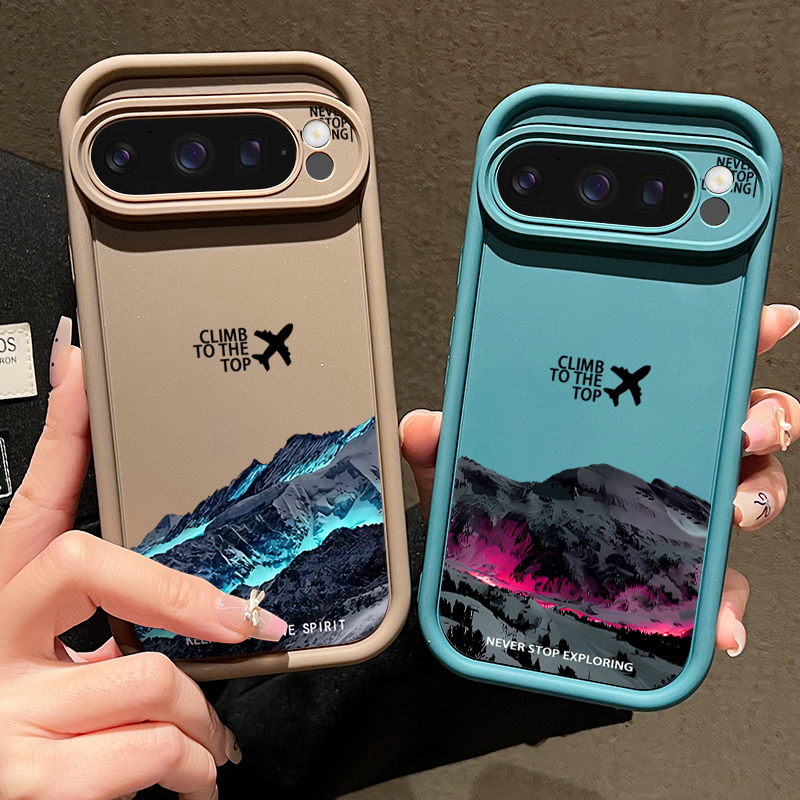 Airplane Snow Mountain Pattern - Phone Cases Pixel 10 recensie en prijs