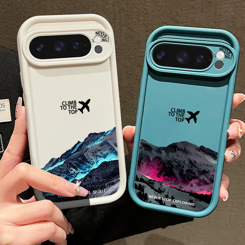 Airplane Snow Mountain Pattern - Phone Cases Pixel 10 recensie en prijs
