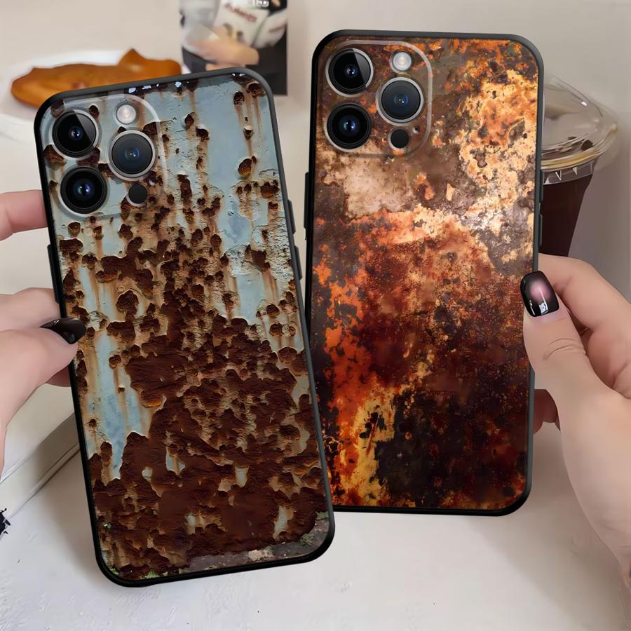 Retro Rust Design Case for iPh - Phone Cases Designer recensie en prijs
