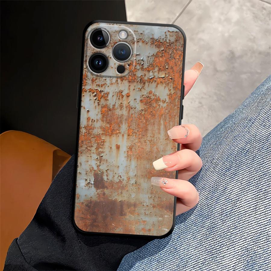Retro Rust Design Case for iPh - Phone Cases Designer recensie en prijs