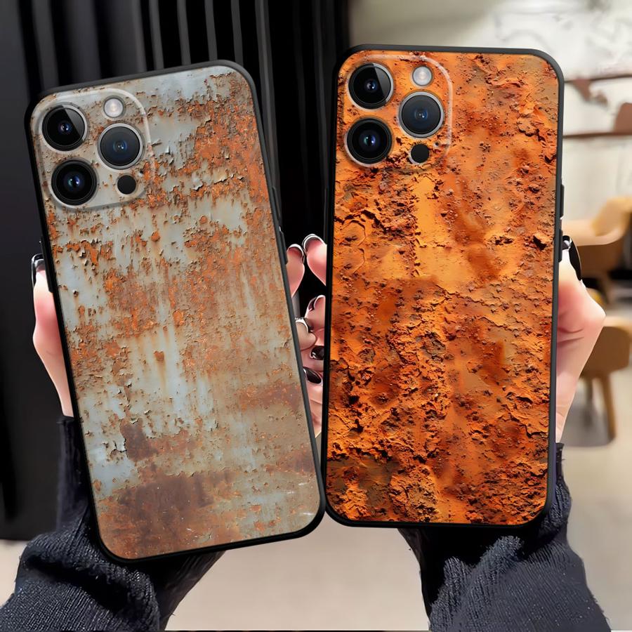 Retro Rust Design Case for iPh - Phone Cases Designer recensie en prijs