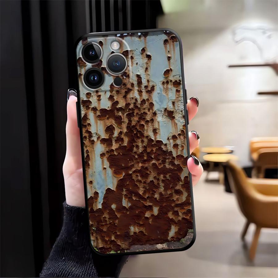 Retro Rust Design Case for iPh - Phone Cases Designer recensie en prijs