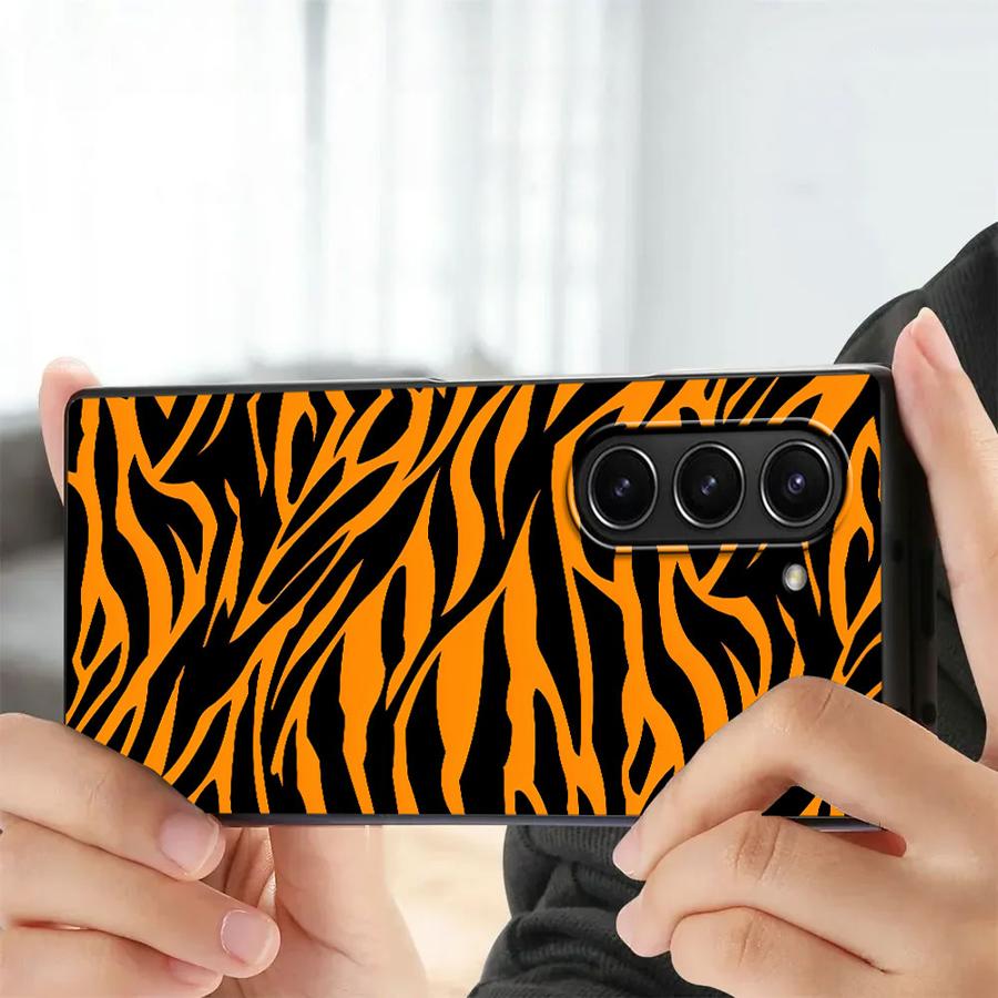 Zebra Striped Sunflower Back P - Phone Cases Z Fold 4 recensie en prijs