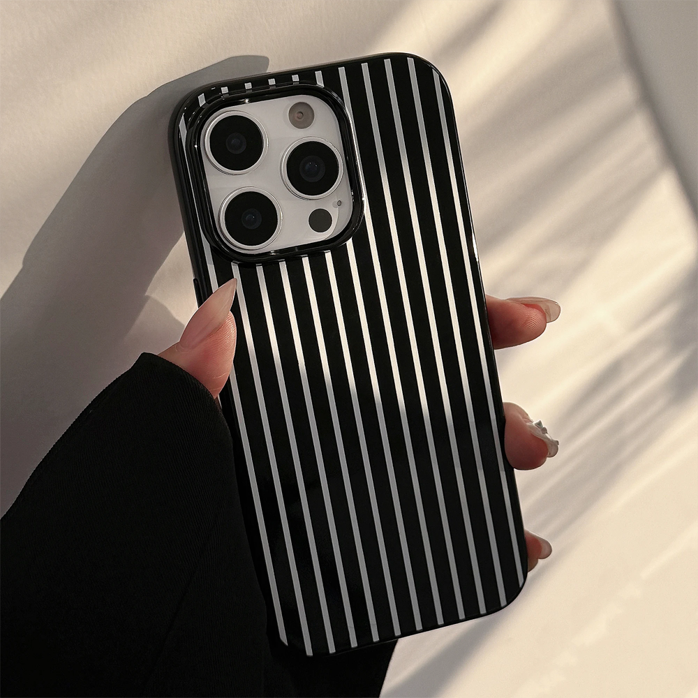 Retro Black White Lines With Z - Phone Cases Black recensie en prijs